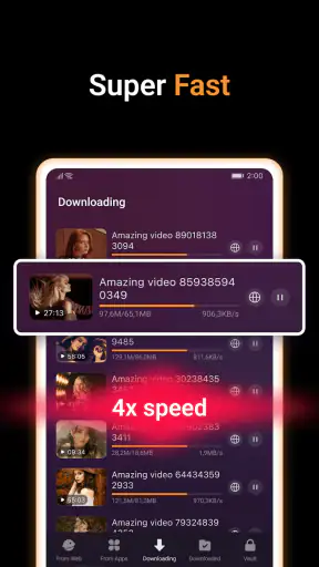 X Downloader & Video Player screenshot 4