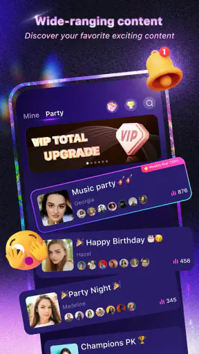 Xena - Group Voice Party screenshot 1