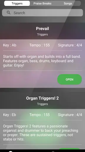 XME TRIGGERS screenshot 3