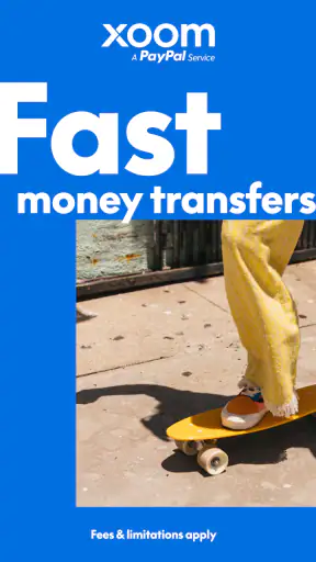 Xoom: Send Money & Transfer screenshot 1