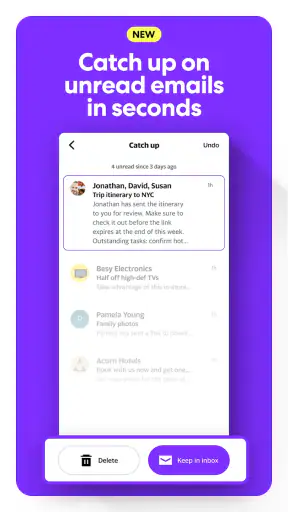 Yahoo Mail screenshot