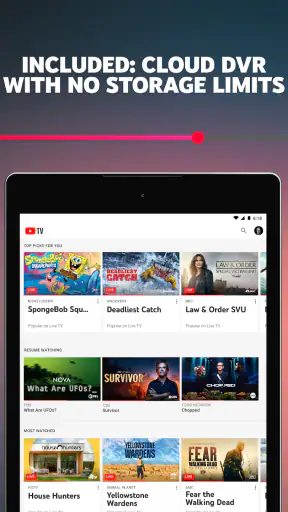YouTube TV: Live TV & more screenshot 11
