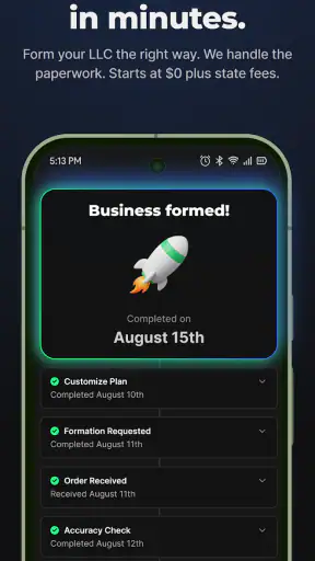 ZenBusiness: LLC Formation screenshot 5