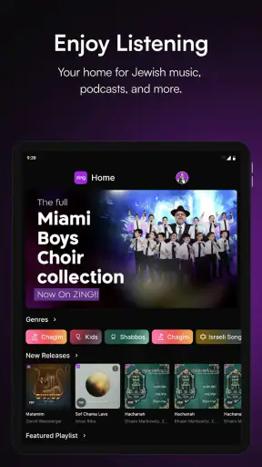 Zing - Jewish Music Streaming screenshot 11