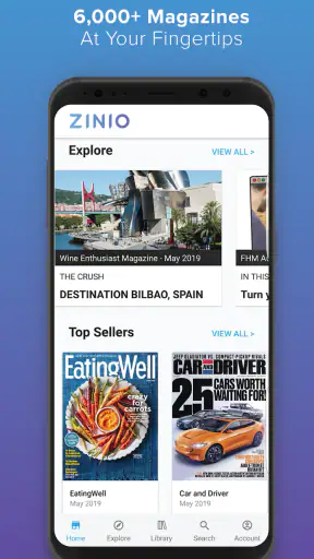 ZINIO - Magazine Newsstand screenshot 1