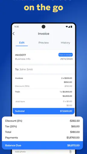 Zintego - Invoice Maker screenshot 4