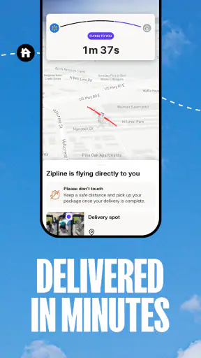 Zipline - Drone Delivery screenshot 5