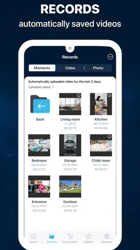 ZoomOn Home Security Camera screenshot 4