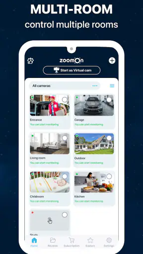 ZoomOn Home Security Camera screenshot 6