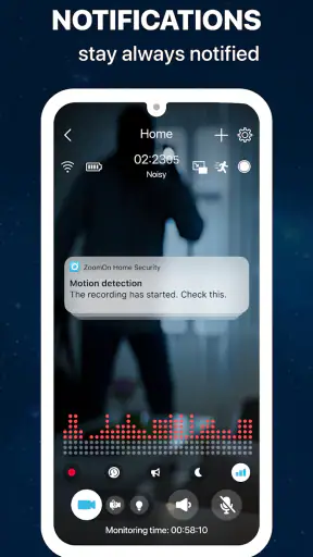 ZoomOn Home Security Camera screenshot 7