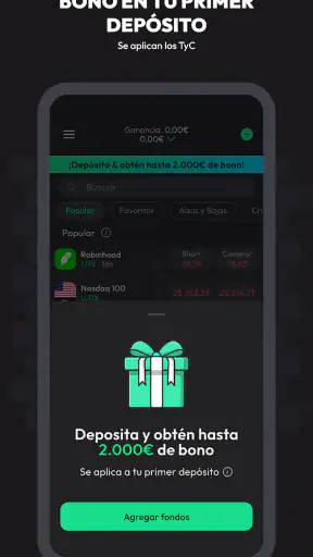 50K: Trade acciones y ETF screenshot 12