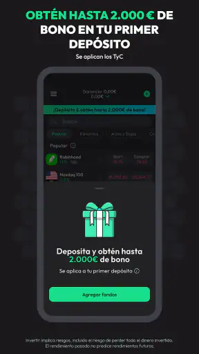 50K: Trade acciones y ETF screenshot 4