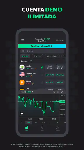 50K: Trade acciones y ETF screenshot 8