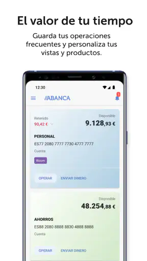 ABANCA - Banca Móvil screenshot 4