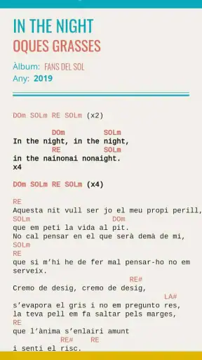 Acords Català screenshot 2