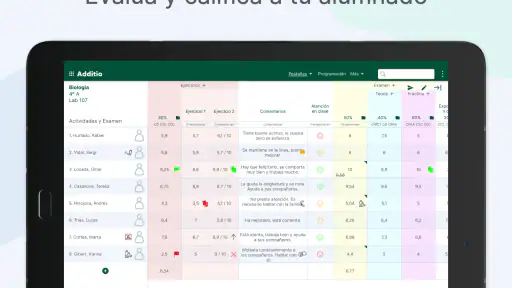 Additio App para profesores screenshot