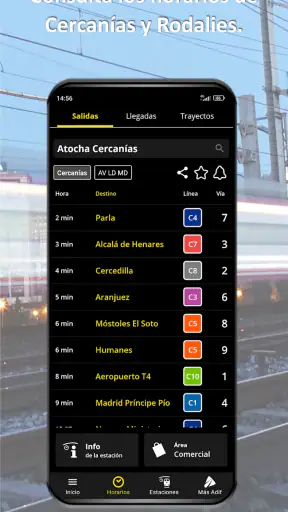 Adif screenshot 2