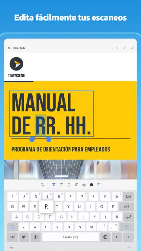 Adobe Scan: Escáner de PDF, IA screenshot 11
