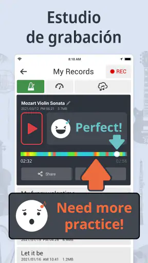 Afinador y Metrónomo screenshot 10
