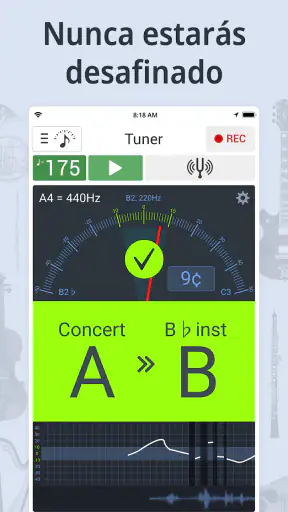 Afinador y Metrónomo screenshot 5
