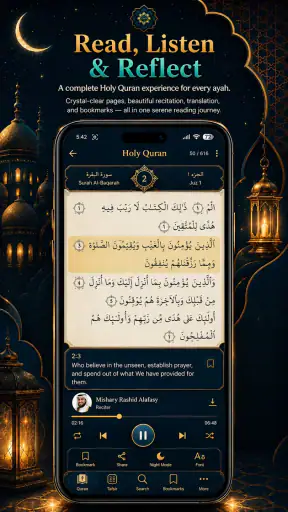 Ai Offline Quran Reading App screenshot 8