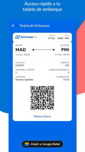 AirEuropa screenshot 4