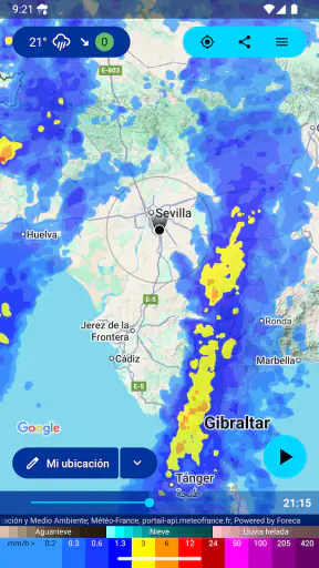 Alarma de Lluvia (Rain Alarm) screenshot
