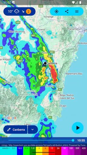 Alarma de Lluvia (Rain Alarm) screenshot