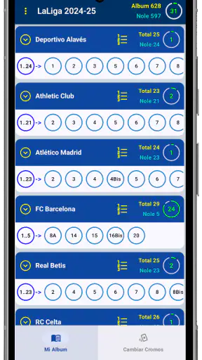 Album Cromos LaLiga Futbol 27 screenshot 12