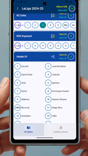 Album Cromos LaLiga Futbol 27 screenshot 5