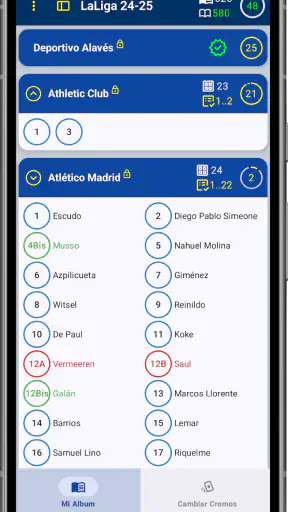 Album Cromos LaLiga Futbol 27 screenshot 6