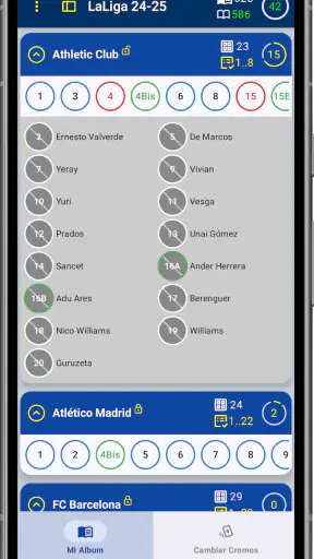 Album Cromos LaLiga Futbol 27 screenshot 7