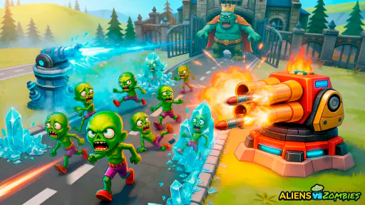 Aliens vs Zombies: Invasion screenshot 7