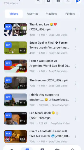 All Video Player - MNet Player screenshot 2