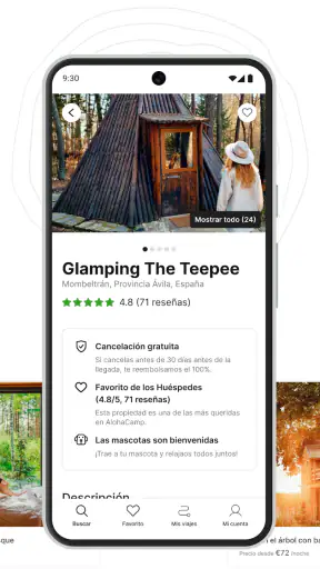 AlohaCamp: Escapadas en Natura screenshot 6