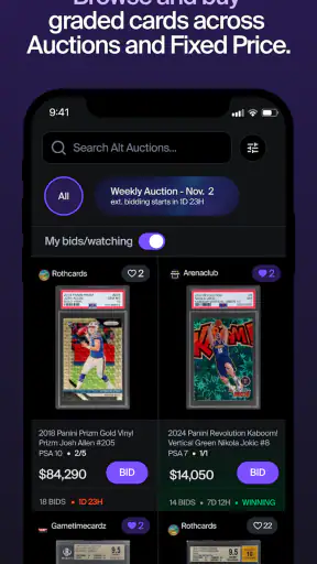 Alt: Buy & Sell Cards screenshot 4