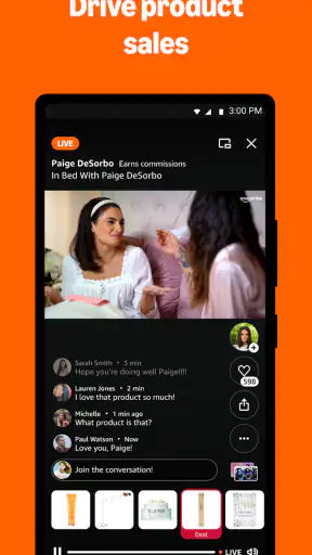 Amazon Live Creator App screenshot 3