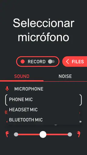 Amplificador de micrófono screenshot 3