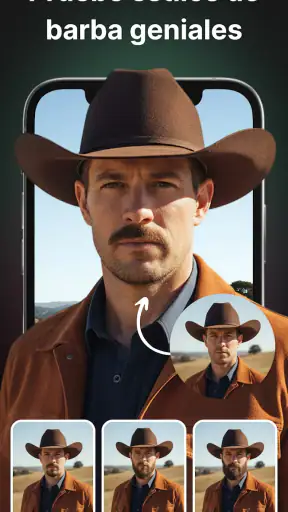 IA Peinados:Pelo, Color, Barba screenshot 3