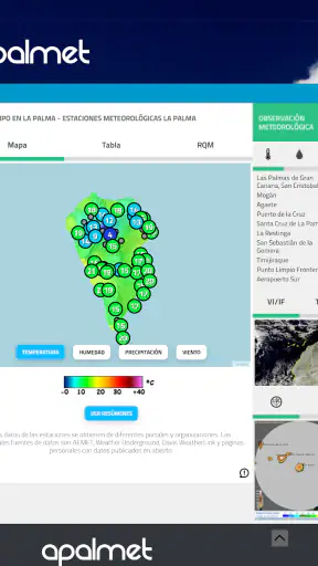 Apalmet - Meteorología Canaria screenshot 11