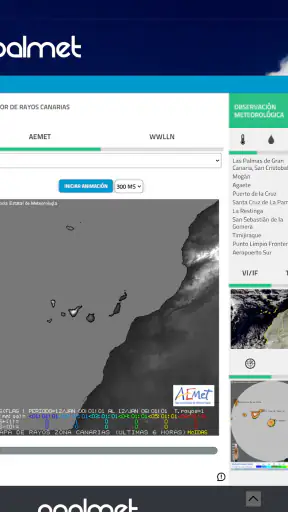 Apalmet - Meteorología Canaria screenshot 12