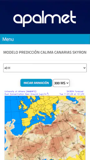 Apalmet - Meteorología Canaria screenshot 4