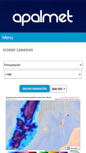 Apalmet - Meteorología Canaria screenshot 5