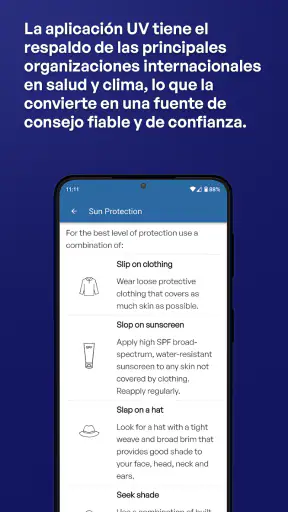 Aplicación SunSmart Global UV screenshot 5