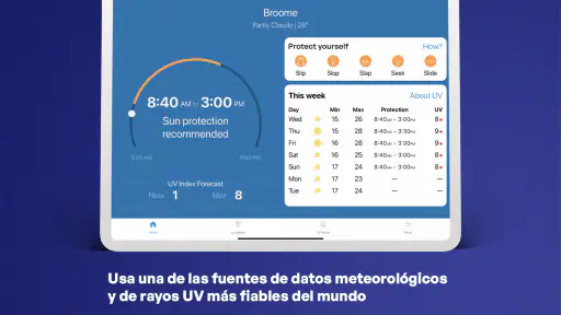 Aplicación SunSmart Global UV screenshot 9