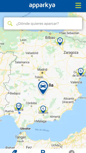 Apparkya Parquímetro y parking screenshot 3