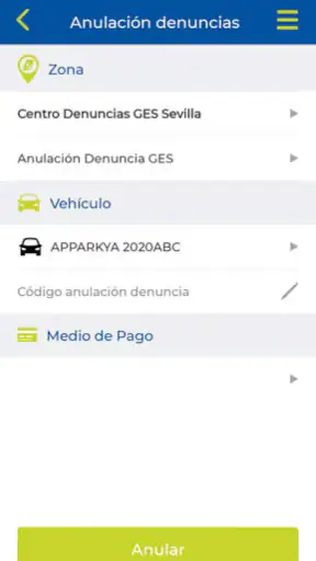 Apparkya Parquímetro y parking screenshot 8
