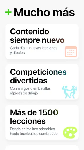Aprender a dibujar・ArtWorkout screenshot 10