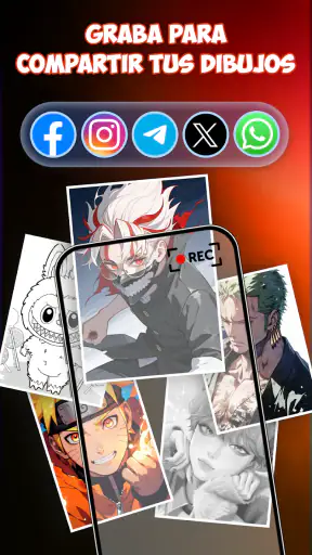AR Draw: Boceto, Dibujar Anime screenshot 10