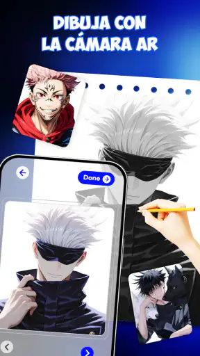 AR Draw: Boceto, Dibujar Anime screenshot 11